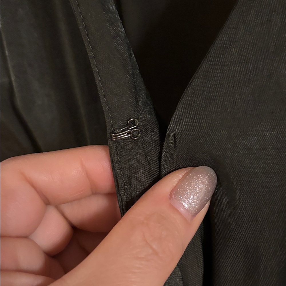 Banana Republic Dark Green Maxi Dress - Picture 6 of 7